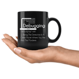 Debugging Definition Mug - Luxurious Inspirations