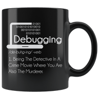 Debugging Definition Mug - Luxurious Inspirations