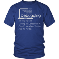 Debugging Definition Shirt - Funny IT Programming Coding Code Programmer Tee - Luxurious Inspirations