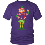 Dental Elf Christmas Shirt - Funny Santa's Little Helper Dentist Assistant Hygienist Unisex Tee - Luxurious Inspirations