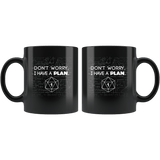 Dice Don't Worry I Have A Plan DND Role Playing Board Game Funny Mug D&D D20 Critical Coffee Cup - Luxurious Inspirations