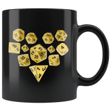 DND D20 Dice Heart Love Couples Mug - Funny RPG Critical Hit Role MMO Gaming Coffee Cup - Luxurious Inspirations
