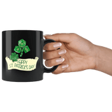 DND D20 St Patrick's Day Clover Patty Mug - Funny RPG Critical Hit Role MMO Gaming Coffee Cup - Luxurious Inspirations