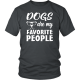 Dogs Are My Favorite People Funny Dog Lover Proud Loving T-Shirt - Luxurious Inspirations
