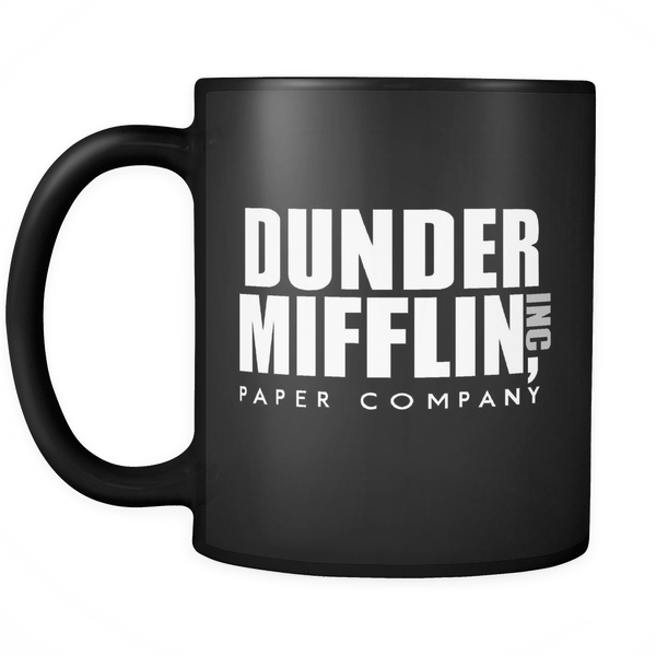 Custom World's Best Coffee Mug with Dunder Mifflin Logo • Onyx Prints