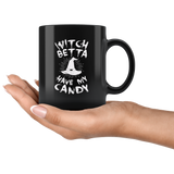 Witch Betta Have My Candy Ghost Witch Halloween Costumes Children Trick or Treat Makeup Mug Coffee Cup - Luxurious Inspirations
