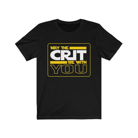 May The Crit Be With You D20 Dice DND High Quality Shirt - Luxurious Inspirations
