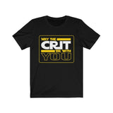 May The Crit Be With You D20 Dice DND High Quality Shirt - Luxurious Inspirations