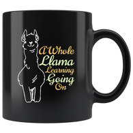 A Whole Llama Learning Going On Coffee Cup Mug - Luxurious Inspirations