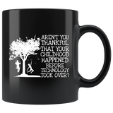 Aren't you thankful that your childhood happened before technology took over mug coffee cup - Luxurious Inspirations