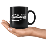 Enjoy Capitalism Parody Mug - Funny Surveillance Conscious Disaster Late of gore Coffee Cup - Luxurious Inspirations