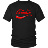 Enjoy Cocaine Parody T-Shirt - Funny Offensive Vulgar Drugs 420 Joke Tee Shirt - Luxurious Inspirations