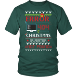 Error 404 Sweater Not Found Shirt - Funny Computer Ugly Christmas Sweater Geek Nerd IT Tee - Luxurious Inspirations