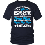 Every 52 Days Is A Year In A Dog's Life Shirt - Inspirations dog lover owner Teee - Luxurious Inspirations