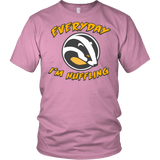 Everyday I'm Huffling Shirt - Funny Cute Huffle Badger Animal Tee - Luxurious Inspirations