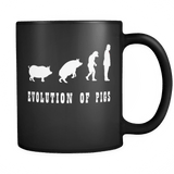 Evolution Of Pigs Ant-Trump Coffee Mug - Luxurious Inspirations