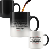 Corporate Email Lingo Funny Work E-Mail Coffee Cup Magic Color Changing Mug - Luxurious Inspirations