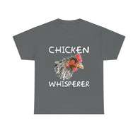 Chicken Whisper Funny Farmer High Quality Tee