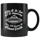 Little A 'Le' Inn UFO happening Hwy 375 Rachel NV planet earth motel Area 51 UFO flying saucers they can't stop all of us September 20 2019 Nevada United States army extraterrestrial space green men coffee cup mug - Luxurious Inspirations