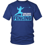 Fencing Other Sports Are Pointless Shirt - Funny Fencer Athlete Sports Passion Tee T-Shirt - Luxurious Inspirations