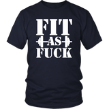 Fit As Fuck Gym Beast Workout Training Fitness Muscle Shirt - Luxurious Inspirations