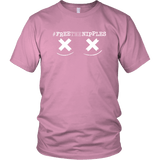 Free The nipples T-Shirt - Funny Breast Adult Humor X Crude Tee Shirt - Luxurious Inspirations