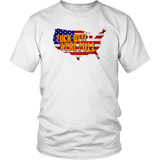 Fuck Off We're Full America Immigration Pro Trump Offensive Vulgar Funny T-Shirt - Luxurious Inspirations