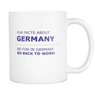 Fun Facts About Germany Mug - Luxurious Inspirations