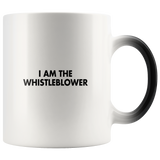 I Am The Whistleblower Mug - Funny Whistle Blower Trump Impeachment Support Magic Color Changing Secret Coffee Cup - Luxurious Inspirations