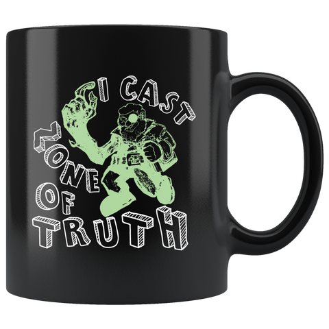 I cast zone of truth coffee cup mug - Luxurious Inspirations