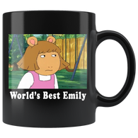 World's Best Emily Mug - Binge Prints