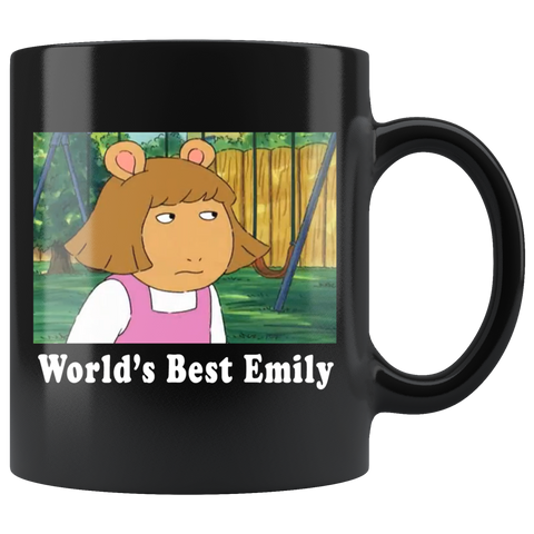 World's Best Emily Mug - Binge Prints