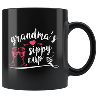 Grandma's sippy cup wine alcohol feel good drink happy hour coffee cup mug - Luxurious Inspirations