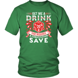 Get Me A Drink DND T-Shirt - Luxurious Inspirations