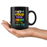 I See Your True Colors Autism Awareness Mug - That's Why I Love You Autistic Be Kind Coffee Cup - Luxurious Inspirations