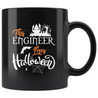 This Engineer Loves Halloween Ghost Witch Costumes Children Candy Trick or Treat Makeup Mug Coffee Cup - Luxurious Inspirations