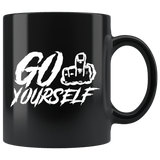 Go Fuck Yourself F Vulgar Middle Finger Offensive Mug - Rude Flipped Off Coffee Cup - Luxurious Inspirations