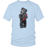 Groot Patriots Hugging Football T-Shirt - Luxurious Inspirations