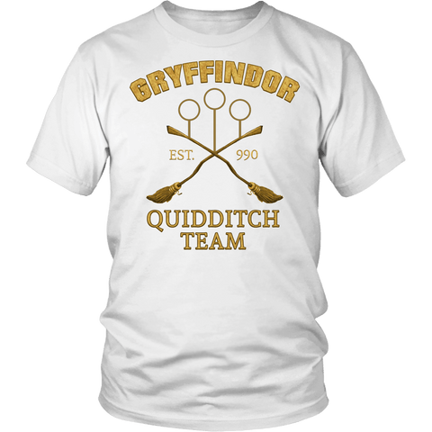 grab your brooms and gear up for quidditch Gryffindor Quidditch Team Shirt