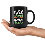 Old ways won't open new doors opportunity let the past go to move forward coffee cup mug - Luxurious Inspirations