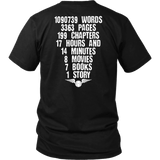 Harry Wizard Heartbeat Two-Sided One Story Fan T-Shirt - Luxurious Inspirations