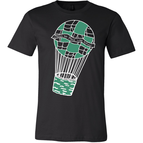 Hawkins Hot Air Balloon Shirt - There's No Place Like School Fan Tee - Luxurious Inspirations
