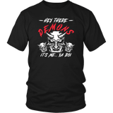 Hey There Demons It's Me Ya Boi Funny Boy Demonic Supernatural Portal To Hell T-Shirt - Luxurious Inspirations