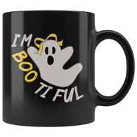 I'm Bootiful Ghost Witch Halloween Costumes Children Candy Trick or Treat Makeup Mug Coffee Cup - Luxurious Inspirations