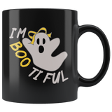 I'm Bootiful Ghost Witch Halloween Costumes Children Candy Trick or Treat Makeup Mug Coffee Cup - Luxurious Inspirations