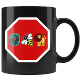 Hose Bee Lion Mug - Funny Offensive Vulgar Double Meaning Hoes Be Lying Coffee Cup - Luxurious Inspirations