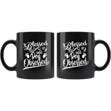 Blessed and dog obsessed love animal coffee cup mug - Luxurious Inspirations
