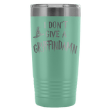 I Don't Give A Gryffindamn Engraved 20oz Tumbler Cup - Funny Offensive Parody Beer Wine Mug - Luxurious Inspirations