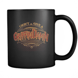 I Don't Give A Gryffindamn Slythershit Hufflefuck Ravencrap Mug - Funny Offensive Vulgar Fan Coffee Cup (Gryffindamn) - Luxurious Inspirations