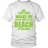 I Enjoy Long Walks On The Beach Shirt - Funny Offensive Adult 18+ Tee - Luxurious Inspirations